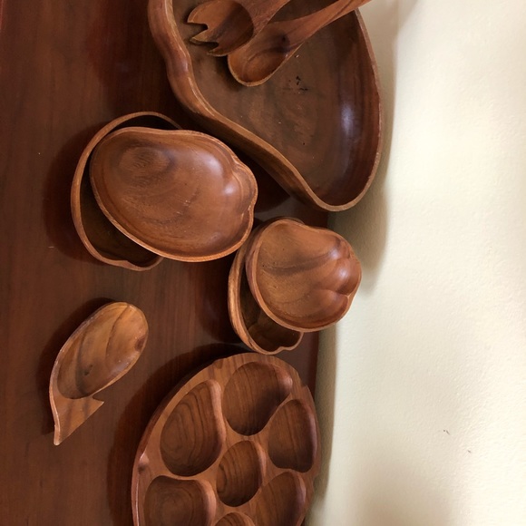 Vintage Teak Bowls - Picture 1 of 1